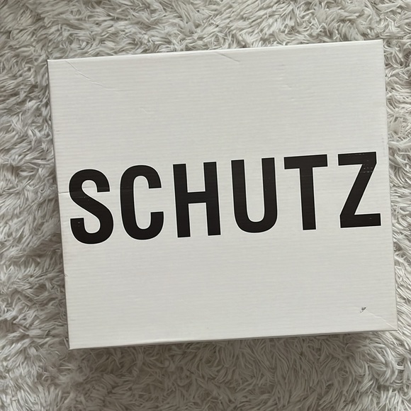 Schutz Maryana Block Crocodile-Embossed Leather Boot Size 7 NIB - Picture 4 of 4